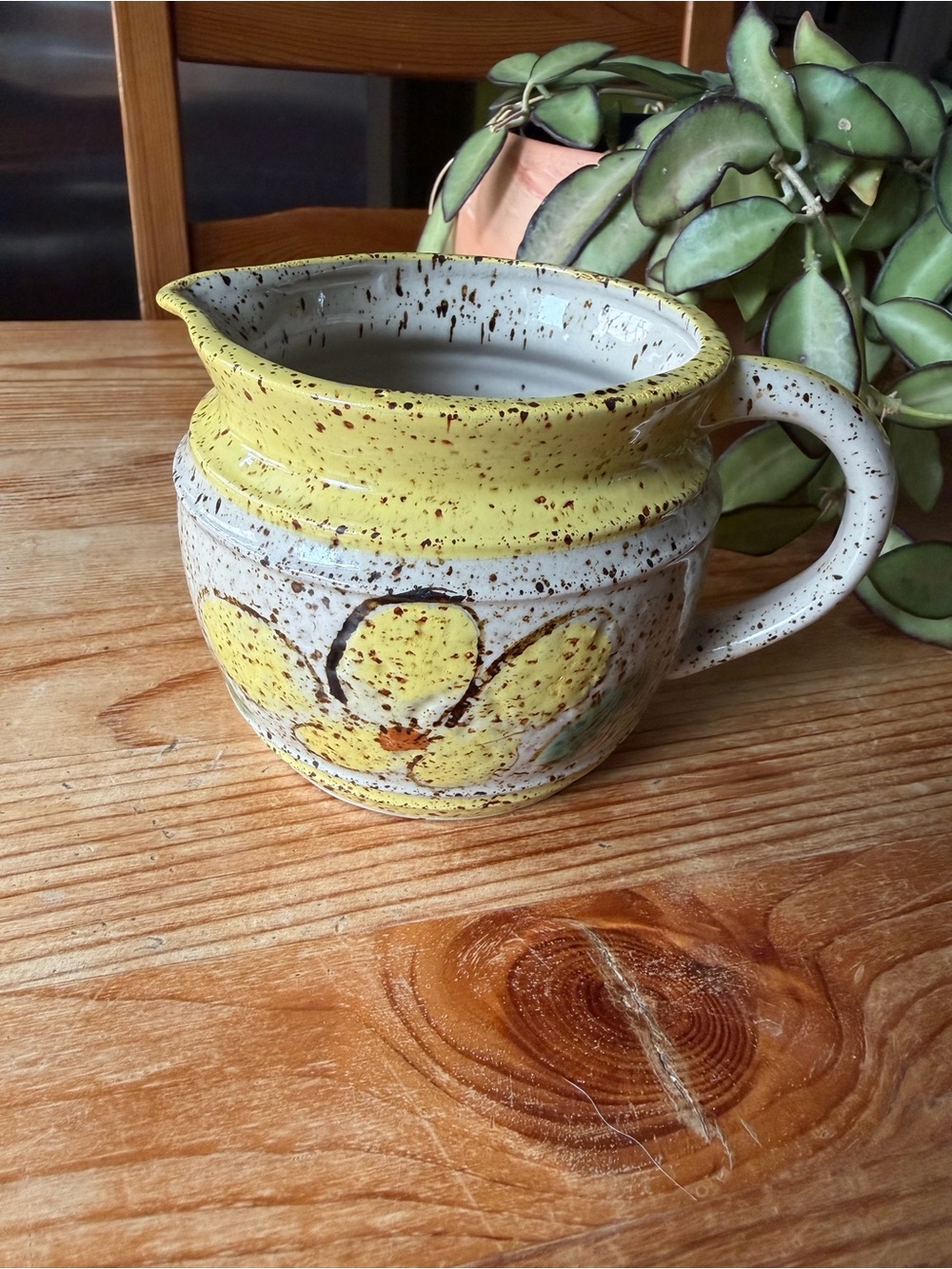 Vintage Ceramic Floral Creamer
